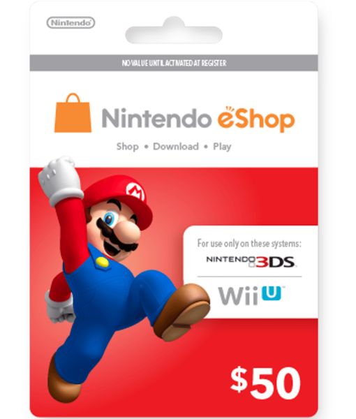 Nintendo eShop Card (US) Email Delivery - MyGiftCardSupply