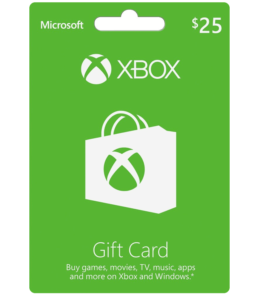 Xbox Gift Card $25 (US) Email Delivery - MyGiftCardSupply