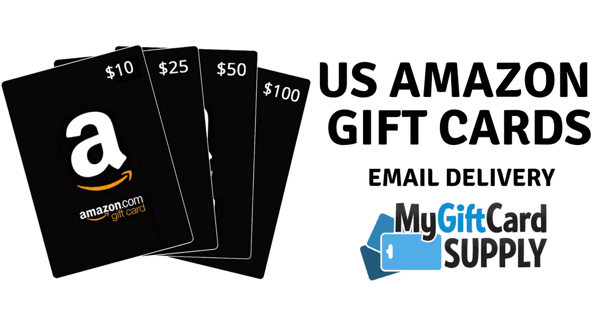Buy Us Amazon Gift Cards 24 7 Email Delivery Mygiftcardsupply
