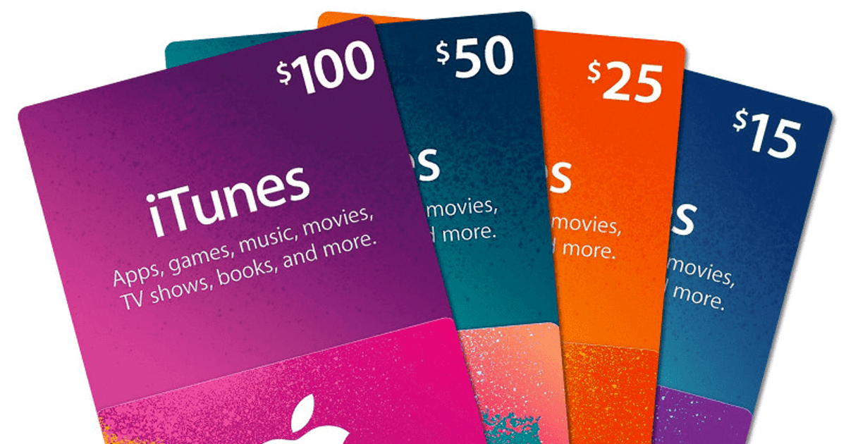 itunes email gift card