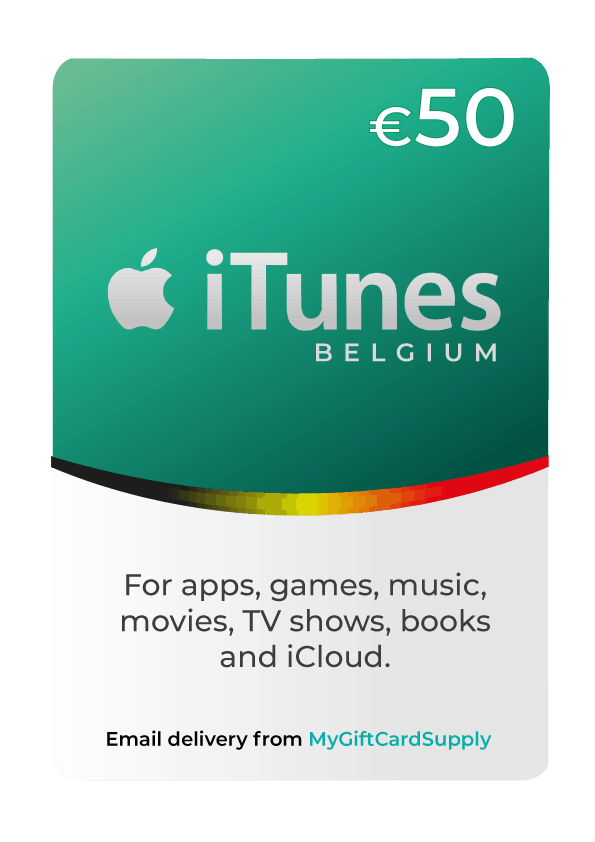 Buy Belgium Itunes Gift Cards 24 7 Email Delivery Mygiftcardsupply