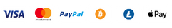 Accepted payment methods
