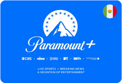 Mexico Paramount+ Gift Card